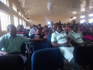 Cross section of participants at the seminar